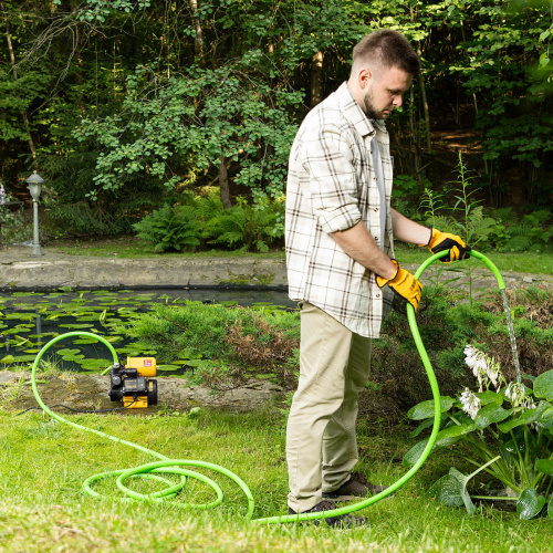 Насосная станция PS500C, 500 Вт, напор 35 м, 2200 л/ч, ресивер 2 л, блок управления Denzel по ценам производителя в Краснодаре с доставкой по всей России