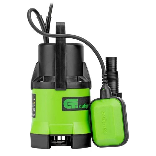 Дренажный насос для грязной воды СДН650-35, 650 Вт, напор 8 м, 11000 л/ч Сибртех по ценам производителя в Краснодаре с доставкой по всей России