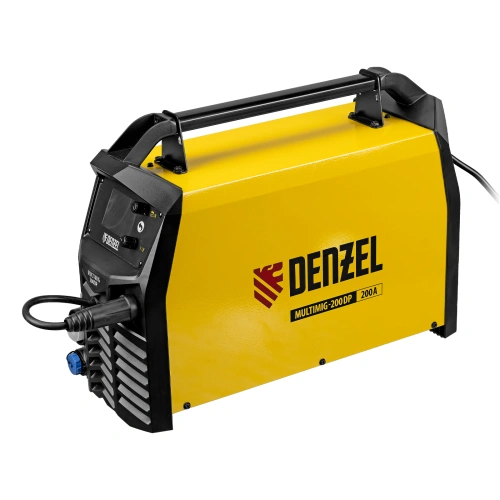 Аппарат инвертор. полуавтомат. сварки MultiMIG-200DP Synergy Double Pulse, 200 А, ПВ 80% Denzel по ценам производителя в Краснодаре с доставкой по всей России