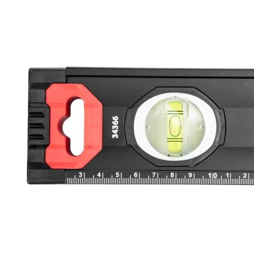 Уровень алюминиевый, усиленный, фрезерованный, 3 глазка, двухкомпонентные рукоятки, 2000 мм Matrix по ценам производителя в Краснодаре с доставкой по всей России