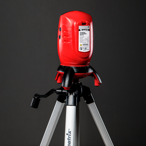 Лазерный уровень ML01T, дальность 10 м, точность ± 0,5 мм, / 1 м, длина волны 650 нм, проекция 1 вертикальная 1 горизонтальная плоскость, резьба под штатив 5/8", штатив в комплекте Matrix по ценам производителя в Краснодаре с доставкой по всей России