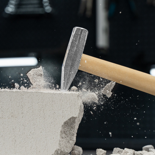 Молоток слесарный, 400 г, квадратный боек, деревянная рукоятка по ценам производителя в Краснодаре с доставкой по всей России