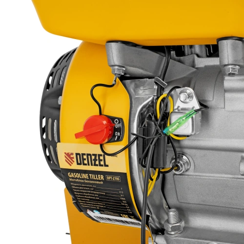Мотоблок DPT-270S, 7 л.с., ремен.сцеп, фрез 3х4, ШОМ, передачи 2В/1Н Denzel по ценам производителя в Краснодаре с доставкой по всей России