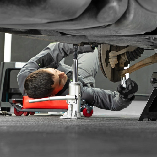 Домкрат гидравлический бутылочный, 4 т, h подъема 194-372 мм Matrix по ценам производителя в Краснодаре с доставкой по всей России