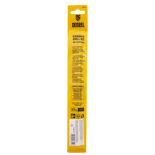 Бур по бетону, двойная спираль, три пылеотводящие кромки, 12 x 210 мм DENZEL по ценам производителя в Краснодаре с доставкой по всей России