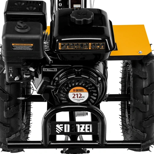 Мотоблок DPT-370X, 7 л.с, дисковое сцепление, ширина 90 см, глубина 35 см, фрез 3 х 4, ВОМ, передачи 3В/1Н Denzel по ценам производителя в Краснодаре с доставкой по всей России