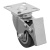 Колесо поворотное с тормозом D 50 мм, крепление  платформенное Сибртех по ценам производителя в Краснодаре с доставкой по всей России