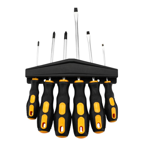 Набор отверток с эргономичными рукоятками DEKO DKSS06 (6 предметов) купить в Москве с доставкой по всей России | ProtosMarket.ru