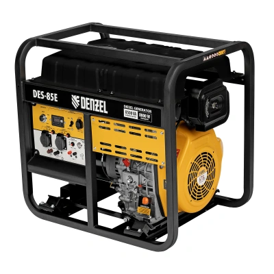 Генератор дизельный DES-85E, 8,5 кВт, 230 В, 16 л, электростартер Denzel по ценам производителя в Краснодаре с доставкой по всей России