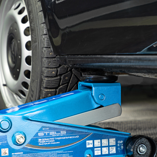 Домкрат гидравлический подкатной, быстрый подъем, 3 т, Quick, 130-465 мм, профессиональный Stels по ценам производителя в Краснодаре с доставкой по всей России