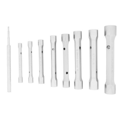 Набор ключей трубчатых торцевых усиленных 9 шт, CrV Stels по ценам производителя в Краснодаре с доставкой по всей России