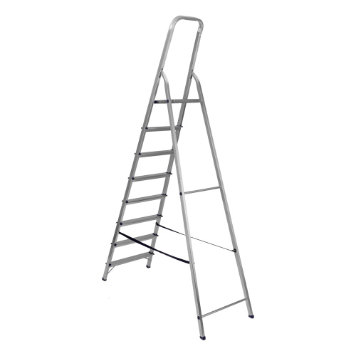 Стремянка, 8 ступеней, алюминиевая, Сибртех по ценам производителя в Краснодаре с доставкой по всей России