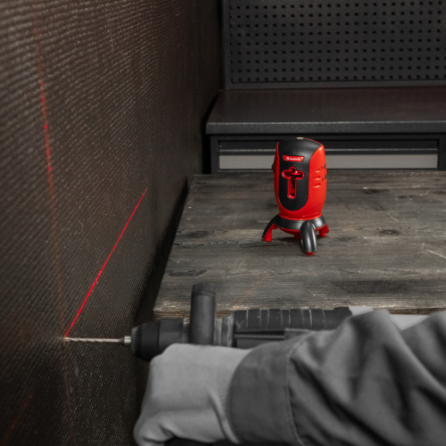 Лазерный уровень ML01T, дальность 10 м, точность ± 0,5 мм, / 1 м, длина волны 650 нм, проекция 1 вертикальная 1 горизонтальная плоскость, резьба под штатив 5/8" Matrix по ценам производителя в Краснодаре с доставкой по всей России