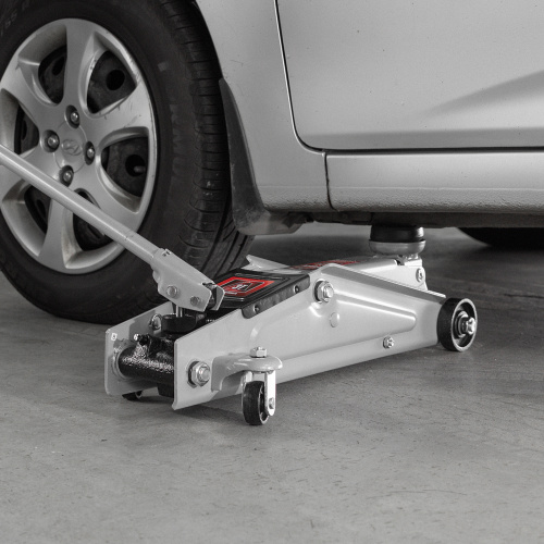 Домкрат гидравлический подкатной, 3 т, высота подъема 130-410 мм, поворотная ручка Matrix по ценам производителя в Краснодаре с доставкой по всей России