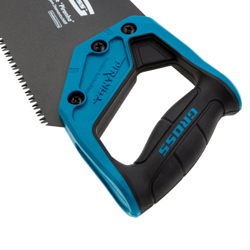 Ножовка по дереву "PIRANHA", 500 мм, 7 TPI, 3D-зуб, тефлоновое покрытие полотна, двухкомпонентная рукоятка Gross по ценам производителя в Краснодаре с доставкой по всей России