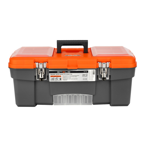 Ящик для инструмента с мет. замками 22", 560х285x235 мм Stels по ценам производителя в Краснодаре с доставкой по всей России