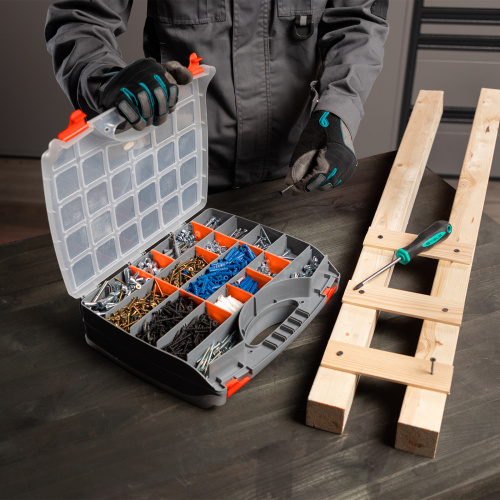 Органайзер двухсторонний 325 x 280 x 85 мм, пластик Stels по ценам производителя в Краснодаре с доставкой по всей России