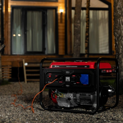 Генератор бензиновый RS-7000, 6 кВт, 230В, ручной стартер MTX по ценам производителя в Краснодаре с доставкой по всей России