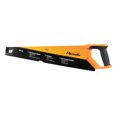 Ножовка по дереву, 500 мм, 7-8 TPI, зуб 2D, каленый зуб, двухкомпонентная рукоятка Sparta по ценам производителя в Краснодаре с доставкой по всей России