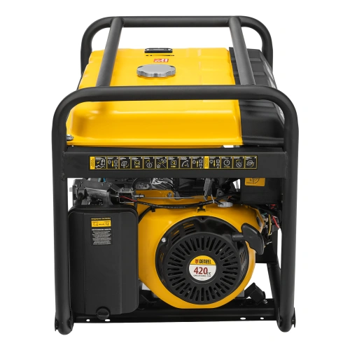 Генератор бензиновый PS 55 EA, 5.5 кВт, 230 В, 25 л, коннектор автоматики, электростартер Denzel по ценам производителя в Краснодаре с доставкой по всей России