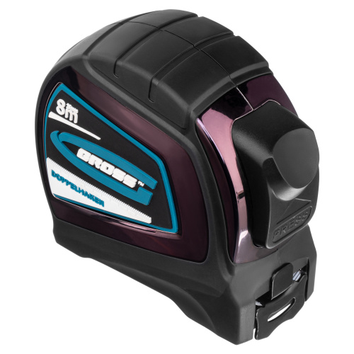 Рулетка "Doppelhaken",8 м x 25 мм,двухсторонний зацеп,Нейлон,двусторонняя шкала,автоматическая фиксация Gross по ценам производителя в Краснодаре с доставкой по всей России