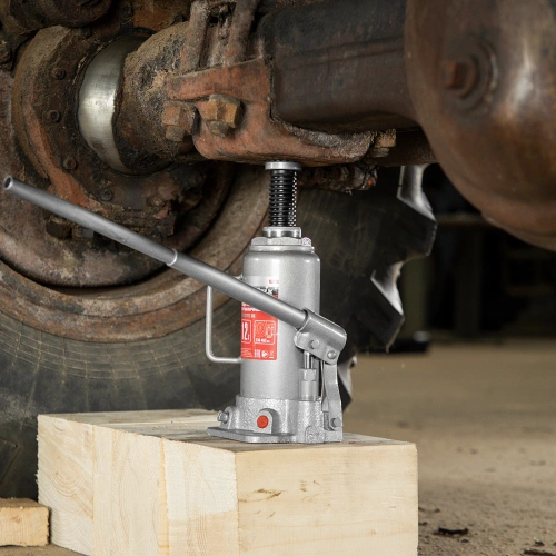 Домкрат гидравлический бутылочный, 12 т, высота подъема 230-465 мм Matrix по ценам производителя в Краснодаре с доставкой по всей России