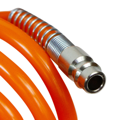 Спиральный воздушный шланг с фитингами Rapid,10 бар, 8х6 мм, 15 м. AERO купить в Москве с доставкой по всей России | ProtosMarket.ru