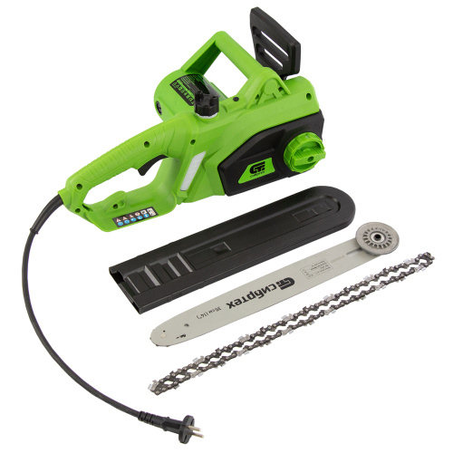 Пила цепная электрическая ПЦЭ-1800П с поперечным двигателем, 1.8 кВт, 14'' (35 см) Сибртех по ценам производителя в Краснодаре с доставкой по всей России