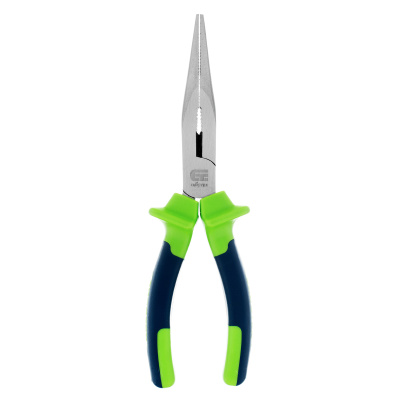 Длинногубцы прямые, 200 мм, двухкомпонентные рукоятки Сибртех по ценам производителя в Краснодаре с доставкой по всей России