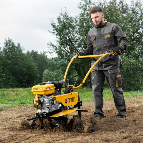 Мотоблок DPT-270S, 7 л.с., ремен.сцеп, фрез 3х4, ШОМ, передачи 2В/1Н Denzel по ценам производителя в Краснодаре с доставкой по всей России