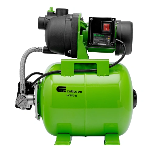 Насосная станция НС850-П, 850 Вт, напор 42 м, 3500 л/ч, ресивер 19 л Сибртех по ценам производителя в Краснодаре с доставкой по всей России
