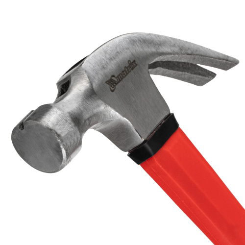 Молоток-гвоздодер optimal, 450 г, боек c магнитом, фибергласовая обрезиненная рукоятка Matrix по ценам производителя в Краснодаре с доставкой по всей России