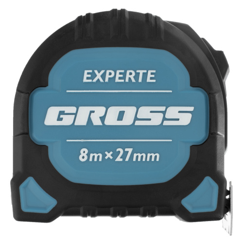 Рулетка Experte,8 м x 27 мм,двухкомпонентный корпус,магнит,двухсторонняя разметка,нейлон Gross по ценам производителя в Краснодаре с доставкой по всей России
