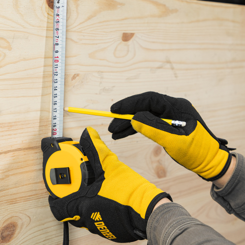 Рулетка 10м х 25мм, двухкомп. корпус, кнопка-пауза Denzel по ценам производителя в Краснодаре с доставкой по всей России