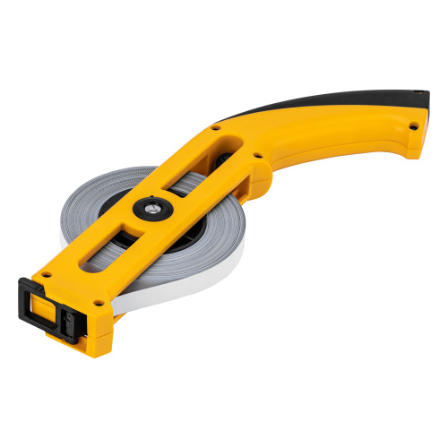 Рулетка геодезическая 30 м х 13 мм, открытый корпус, металлическая лента Denzel по ценам производителя в Краснодаре с доставкой по всей России