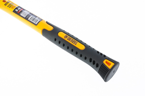 Киянка резиновая, 8 oz, черная резина, фибергласовая рукоятка Denzel по ценам производителя в Краснодаре с доставкой по всей России