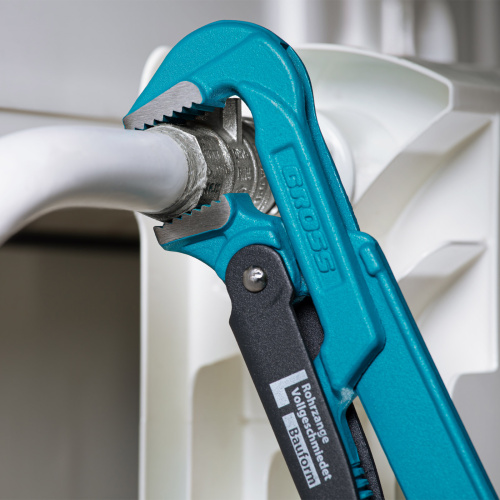 Ключ трубный рычажный 3/4, №0, цельнокованый, CrV, тип "L" Gross по ценам производителя в Краснодаре с доставкой по всей России