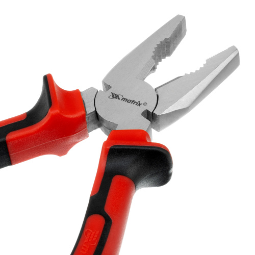 Плоскогубцы Nickel, 160 мм, никелированные, двухкомпонентные рукоятки Matrix по ценам производителя в Краснодаре с доставкой по всей России