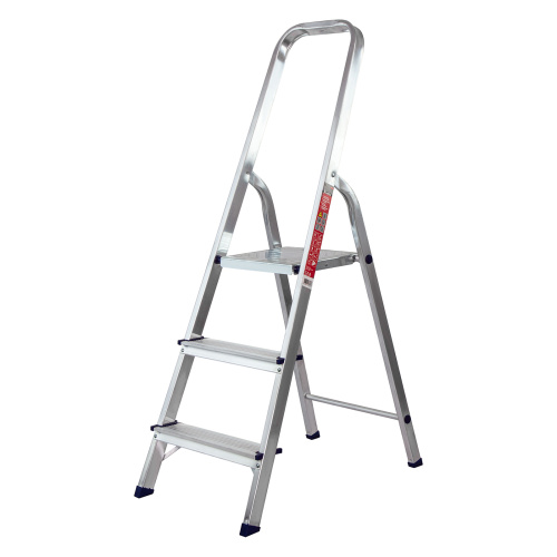 Стремянка усиленная, 3 ступени, алюминиевая, MTX по ценам производителя в Краснодаре с доставкой по всей России