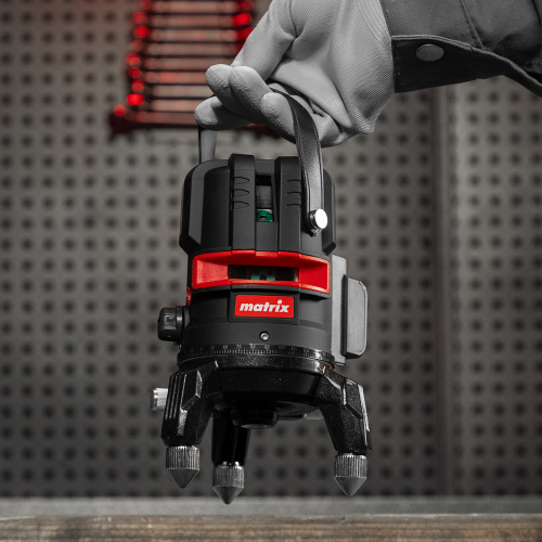 Лазерный уровень ML 06 Green, 30 м, 520 нм, аккумулятор Li 2800 мАч, резьба 5/8" Matrix по ценам производителя в Краснодаре с доставкой по всей России