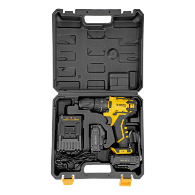 Дрель-шуруповерт аккумуляторная CDL-12-02BM, Li-Ion, 12 В, 2 акк. Denzel по ценам производителя в Краснодаре с доставкой по всей России