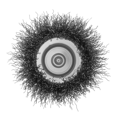 Щетка для дрели, 75 мм, "чашка" со шпилькой, витая проволока Сибртех по ценам производителя в Краснодаре с доставкой по всей России