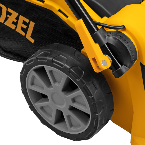 Газонокосилка электрическая GM-1800, 1800 Вт, шир. 38 см, 6 уров., травосб. 40 л. Denzel по ценам производителя в Краснодаре с доставкой по всей России