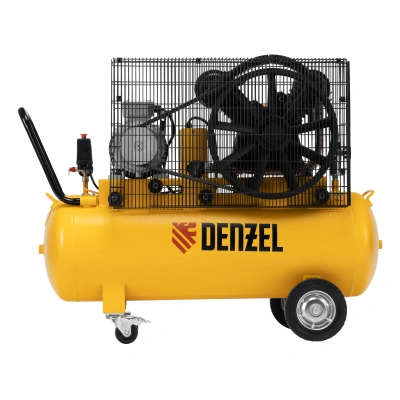 Компрессор воздушный рем. привод BCV 4000-T/100, 4,0 кВт, 100 литров, 690 л/мин Denzel по ценам производителя в Краснодаре с доставкой по всей России