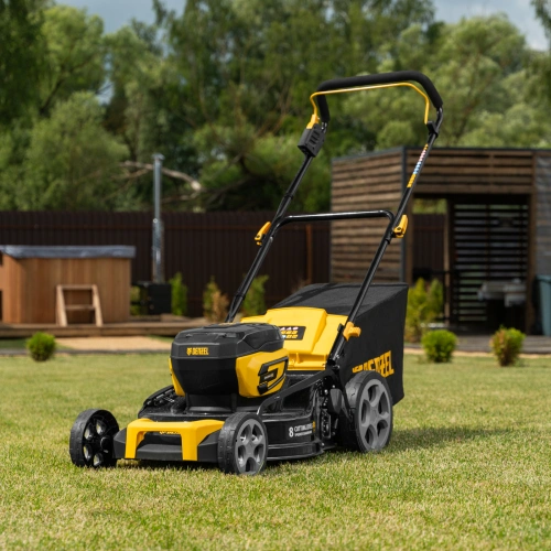 Газонокосилка аккумуляторная бесщет. DLM-460, 460 мм, травосб. 65 л., Li-Ion, 40 В Denzel по ценам производителя в Краснодаре с доставкой по всей России