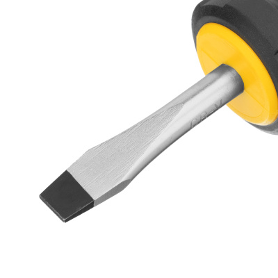 Отвертка SL6x38 мм, CrV, трехкомпонентная рукоятка Denzel по ценам производителя в Краснодаре с доставкой по всей России