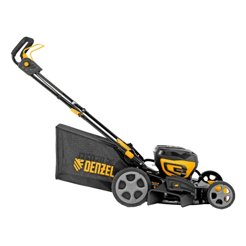 Газонокосилка аккумуляторная бесщет. DLM-460, 460 мм, травосб. 65 л., Li-Ion, 40 В Denzel по ценам производителя в Краснодаре с доставкой по всей России