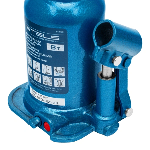 Домкрат гидравлический бутылочный телескопический, 8 т, подъем 180-410 мм Stels по ценам производителя в Краснодаре с доставкой по всей России