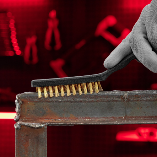 Набор щеток, 3 шт, металлические с пластмассовой ручкой, большие Matrix по ценам производителя в Краснодаре с доставкой по всей России