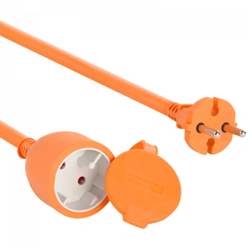 Кабель-удлинитель H05VV-F 2x0,75 (10 метров, оранжевый) по ценам производителя в Краснодаре с доставкой по всей России